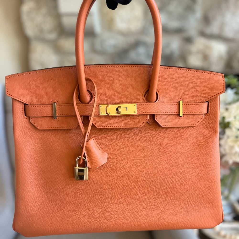 ❌SOLD❌Birkin 35 Mango on PHW
Epspm Leather Stamp P Square (2012) - Picture 4 of 16